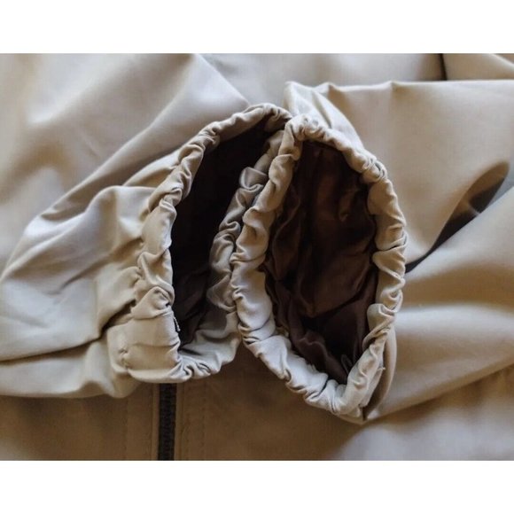 North End Jacket Womens Medium Pockets Drawstring Waist Full Zip Utility Fall - Picture 7 of 16